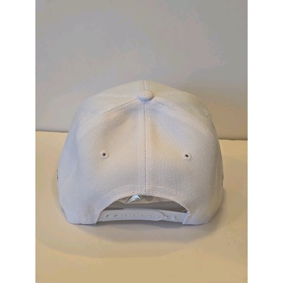 THUG LIFE OUTLAW TUPAC 2PAC EMBROIDERED SNAPBACK BASEBALL CAP HAT White - Picture 3 of 5